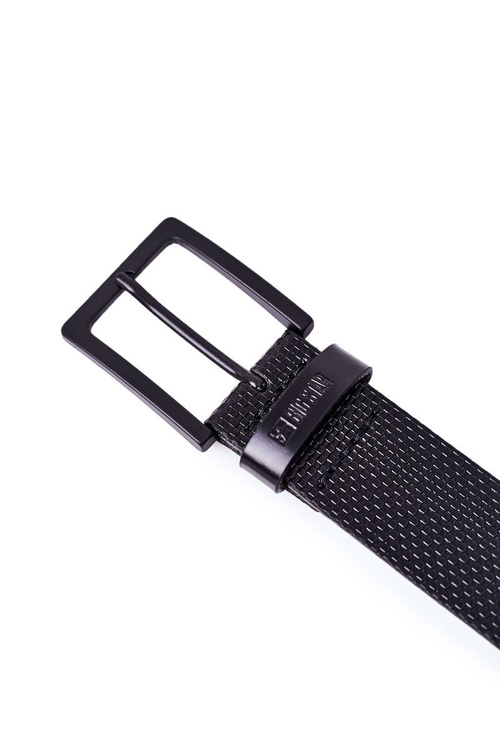 Leather Men's Belt Big Star HH674112 Black