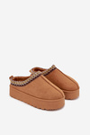 Children Youth Snow Boots With Embroidery On Platform Camel Jolisse