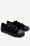 Men's Low Textile Sneakers Big Star LL174078 Black