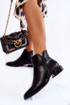 Women's Leather Warm Boots Black Laufey