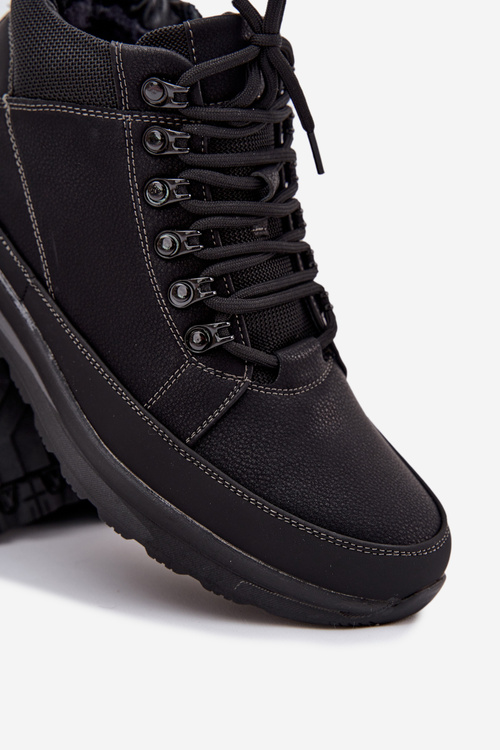 Men's Hiking Boots with Insulation Black Wivelle