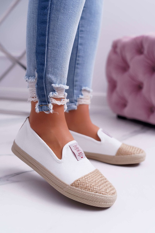 Women's Espadrilles Cross Jeans White DD2R4044