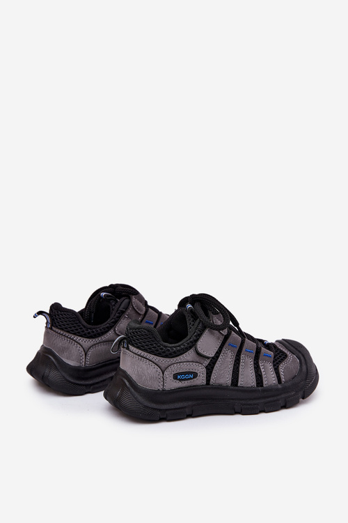 Boys Sports Trekking Shoes Black Falenisa