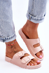 Women's Platform Slides Pink Vertigo