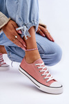 Classic Low Women's Sneakers Dark pink Vegas