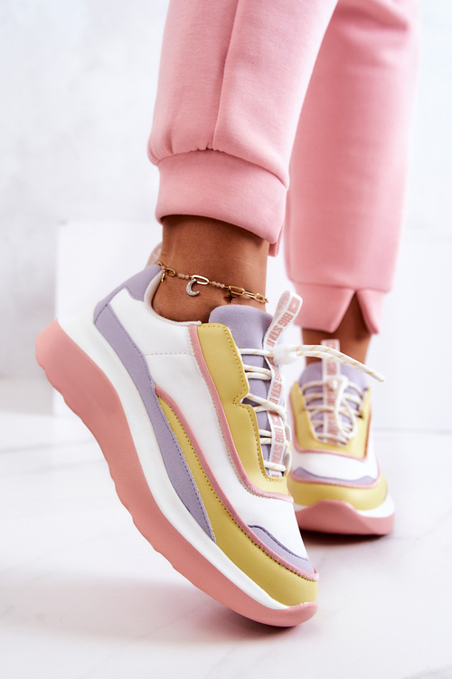 Sportowe Buty Sneakersy Big Star Multikolor JJ274A511