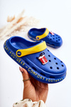 Children's Slippers Kroks Cola Befado 159Y101 Dark blue