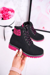 Children's Boots Insulated With Fur Black Forest