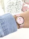 Women's Watch Michael John Paule Pink Metallic