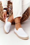 Espadrilles On A Braided Sole Big Star HDD274015 White