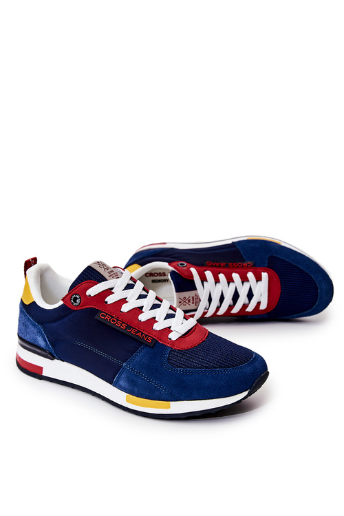 Men's Sport Shoes Cross Jeans JJ1R4008C Navy Blue
