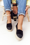 Espadrilles On A Straw Platform S.Barski Black