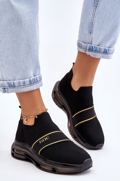 Damskie Wsuwane Sportowe Buty GOE LL2N4032 Czarne