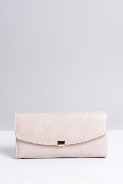 Large Women's Beige Wallet