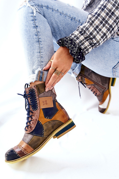 Leather Boots Maciejka Multicoloured 05095-39