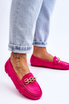 Women's Suede Loafers Fuchsia Sorento