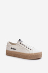 Trainers With Braid Lee Cooper LCW-24-44-2410 White