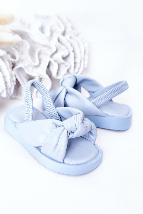Children's Sandals With Drawstring Blue Bubble Gum