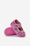 Children's Slippers Milami With Velcro In Pink Pandas Esnia