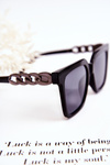 Fashionable Sunglasses V120043 Black and Silver