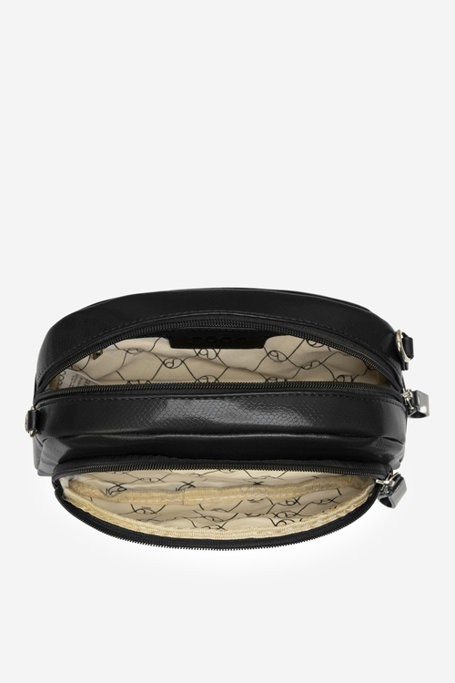 Leather Bag Animal Print NOBO NBAG-R3150-C020 Black