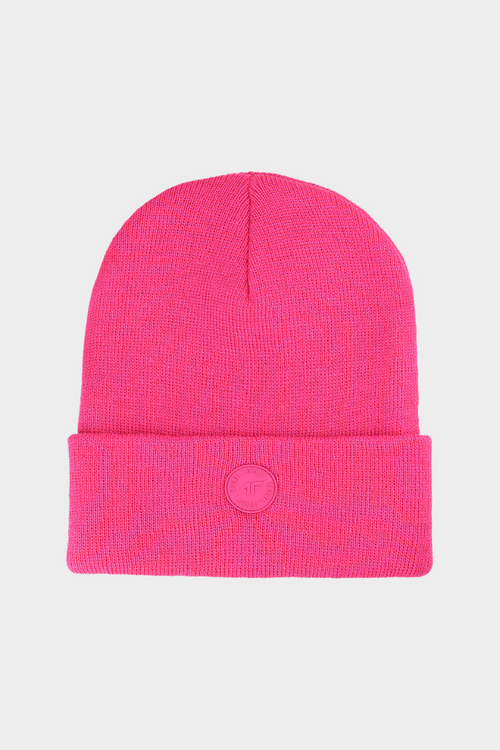 Children's Winter Hat 4F Pink 4FJWAW24ACAPU444-54S