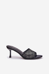 Decorated High Heels Black Ennoriel