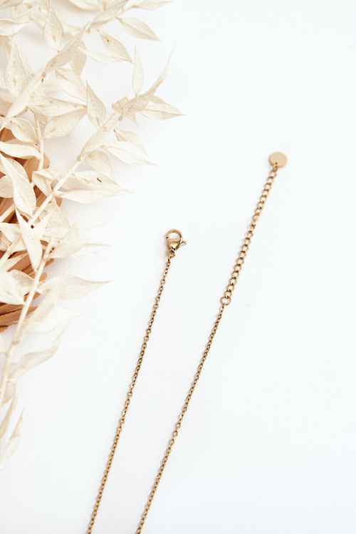 Women's Chain With The Letter V Gold