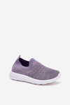 Children's Slip-On Sports Shoes Purple Grinala