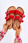 Women's Slippers Red Misandei 