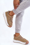 Women's Platform Sport Shoes Beige Dakari