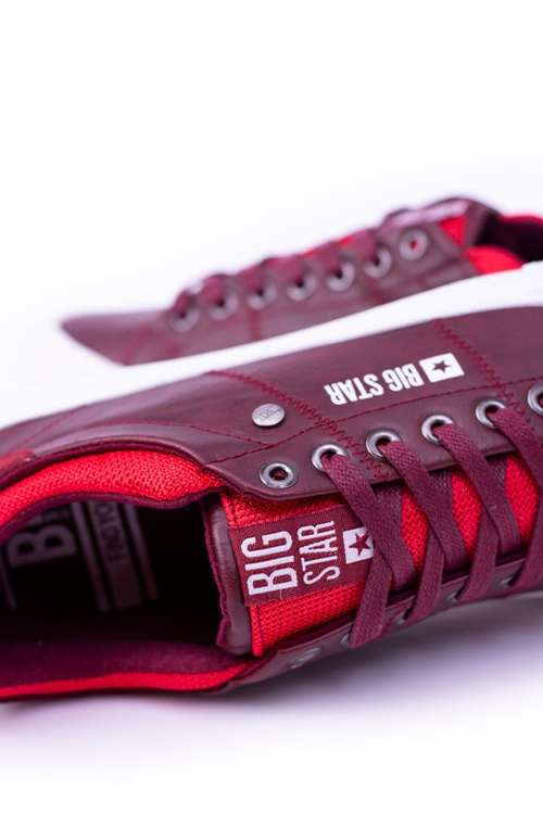 Big Star Men's Maroon Sneakers Tennis Shoes BB174011