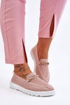 Women's Slip-On Sneakers With Embellishment Pink Alena