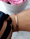 Women's Steel Bracelet With Zirconia Rose Gold Kimi