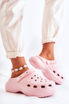 Women's Foam Slippers Crocs Pink Coline