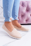 Vices | Beige Suede Imany Ballerinas