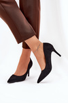 Stiletto Heels Made Of Eco Suede Black Vannith