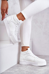 Women's High Sport Shoes White Trisa