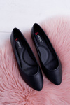 Classic Pointed Ballerinas Black Lumen