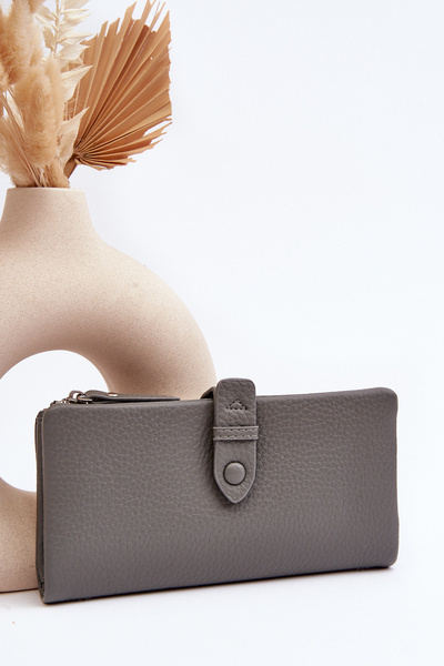 Women's Spacious Wallet Grey Aenima