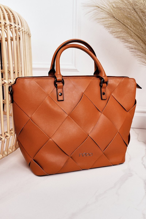 Women's Shopper Bag NOBO NBAG-K1250 Brown