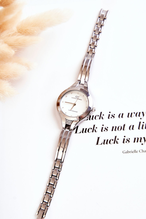 Ladies Giorgio & Dario Bracelet Watch Silver With White Dial Pisento 