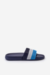 Classic Men's Flip-Flops with Straps Navy Sylri