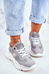 Buty Sportowe Sneakersy Big Star Szare GG274211