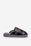 Men's Gray Slip-On Slippers Kallile