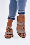 Wedge Sandals For Women Beige Inblu CN0007GU
