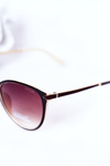 Women's Sunglasses Brown-Beige Ombre
