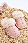 Children's Slippers with Pink Fur Befana
