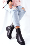 Women's Insulated Chelsea Boots Black Roulette