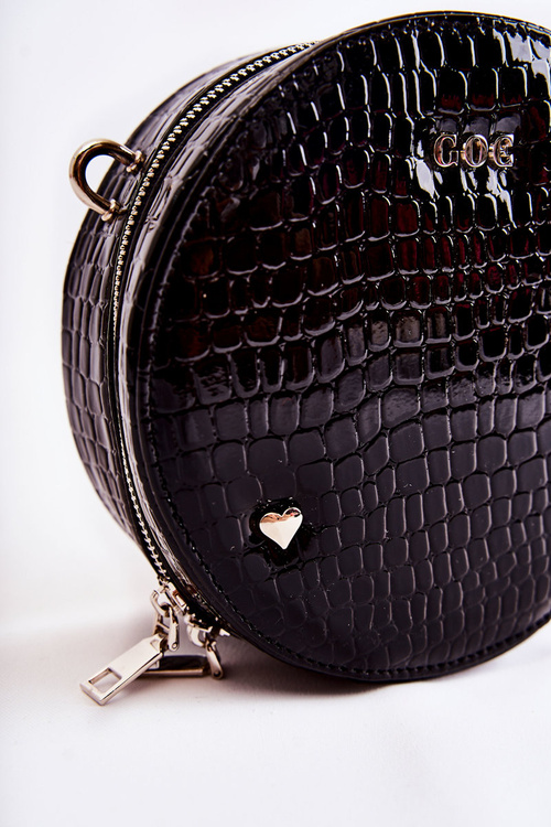 Laquered Handbag Kuferek GOE ZNJ007 Black